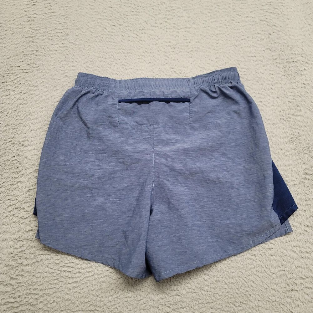 Nike Shorts Womens Large Blue Lined Dri-Fit Gym Stretch Lightweight Athleisure - Picture 4 of 10
